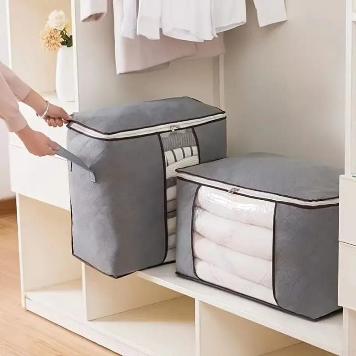 Foldable%20Zipper%20Blanket%20Storage%20Organizer%20Bag%20Non-woven%20Clothes%20Bag%20-%20Image%202