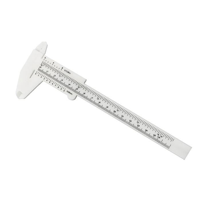 Urijk 0-150mm Caliper Measuring Tool 6 Inch LCD Display Digital Vernier Caliper Measuring Instrument Plastic Vernier Caliper-A01 15cm