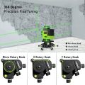 CLUBIONA Aluminum Alloy 360° Fine Tuning Holder Pivoting Base Tripod Adapter Bracket Stand for 1/4 inch Threaded Laser Levels.