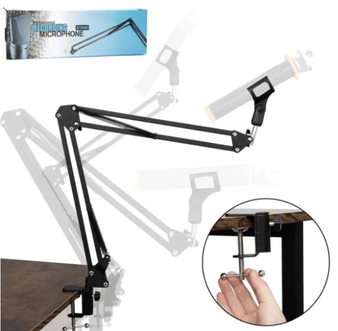 Professional%20Recordng%20Microphone%20Stand%20Suspension%20Scissor%20Arm%20For%20Dynamic%20and%20Condenser%20Mic%20-%20Image%202