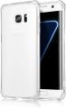 Samsung Galaxy S7 Edge TPU Back Cover Shockproof Silicone Bumper - Transparent. 