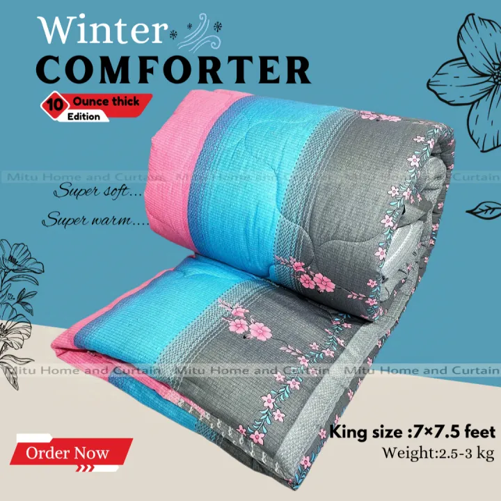 Comforter%20King%20size%20Exclusive%20Comforter%20with%20full%20cotton%20fabric%2084*90%20inch%20European%20cube%20style%20(1pcs%20Box)%20-%20Image%206