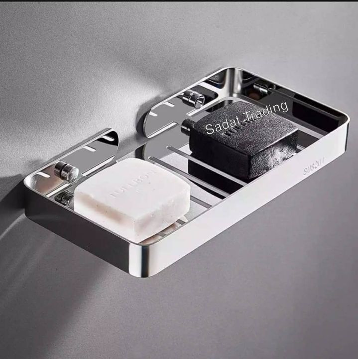 Soap%20Case%20Holder%20Double%20304%20Stainless%20Steel-%20%20Silver%20-%20Image%203