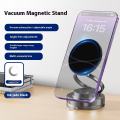 Multifunctional Magnetic Mobile Phone Holder New Foldable 360° Rotating Vacuum Adsorption Car Mount.. 