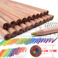 1/3pcs 7 Colour Log Rainbow Core Coloured Pencils Student Drawing Pencils. 