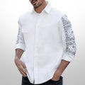 DaarKak White Cotton Premium Shirt.