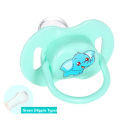 Cartoon Silicone Baby Pacifier with Cover BPA Free Safety Soft Material Convenient Carry Sleeping Baby Pacifier Easy To Hold Baby Pacifier Soother Toys.