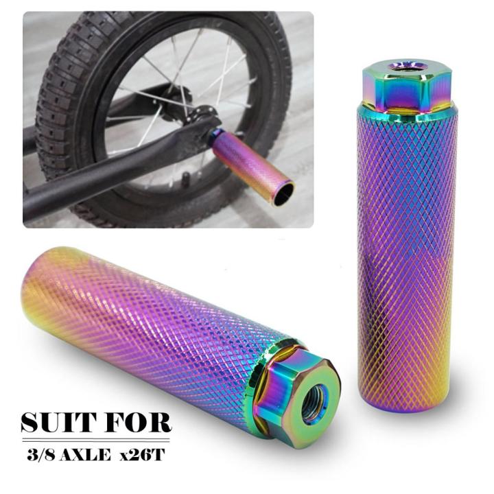 Axle pegs bmx bike best sale