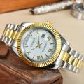 Deluxe Glow Watch Pointer Watch Round Green Foreign Trade Double Calendar Quartz Men's Watch Drop Shipping.