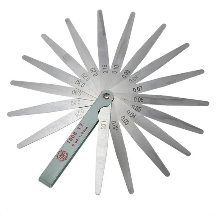 Useful%20Metric%20Feeler%20Gauge%20Gap%20Filler%20Thickness%20Measurement%20Tool%2017%20Blades%20Hot%20-%20Image%202