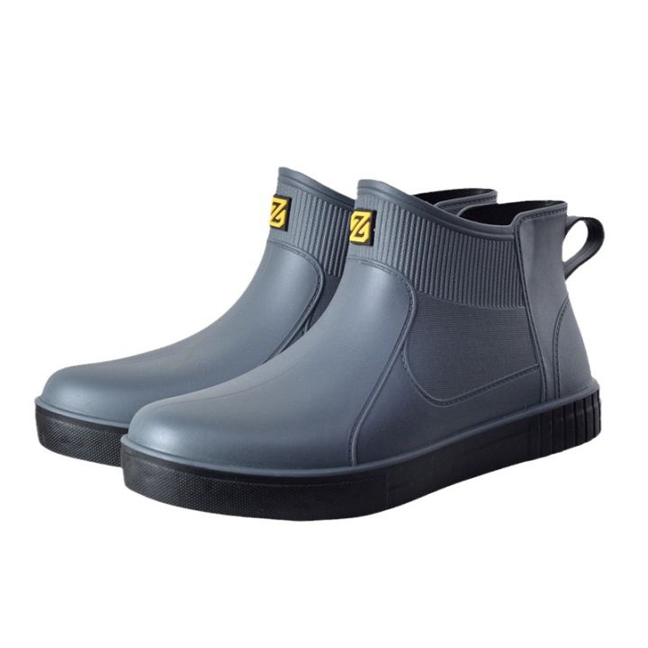 Korean%20version%20men's%20low-top%20rain%20boots,%20short%20tube%20rain%20boots,%20men's%20fashion%20galoshes,%20kitchen%20water%20boots,%20fishing%20rubber%20shoes,%20water%20shoes%20summer%20-%20Image%205