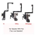 Front Ear Speaker With Flex Cable For iPhone X XR XS 11 Pro Max Top With Bottom Loud Speaker Replacement.