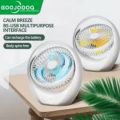 Portable Lightweight 6.5 Inch Mini Rotating Rechargeable Emergency Fan - GB4706-1. 