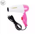 New NV-1290 Folding Hair Dryer - Pink and White. 