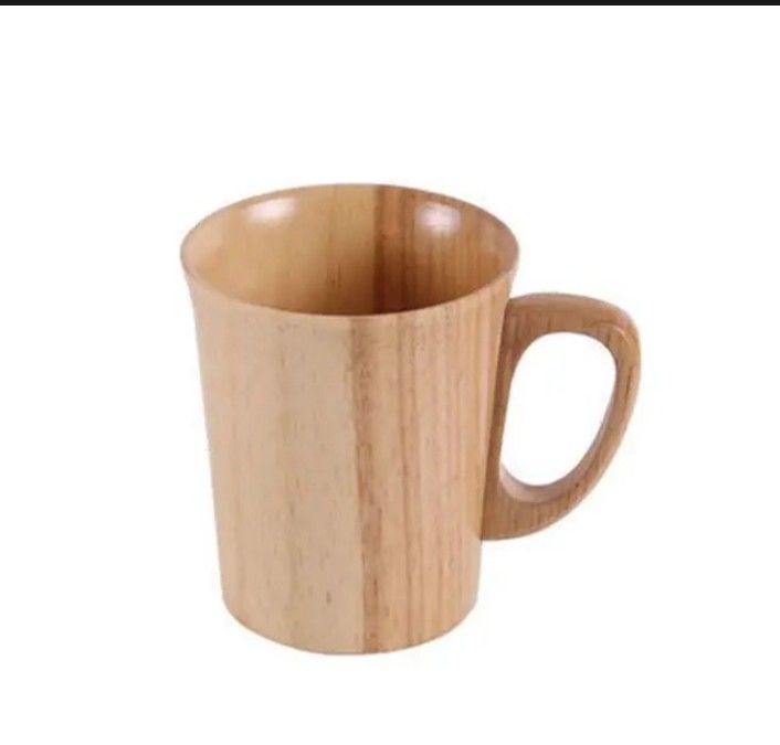 250g Japanese-Style Handmade Best Wooden Mug Popular Style Creative Design Wood Cups High Quality Low Price Wood Mug