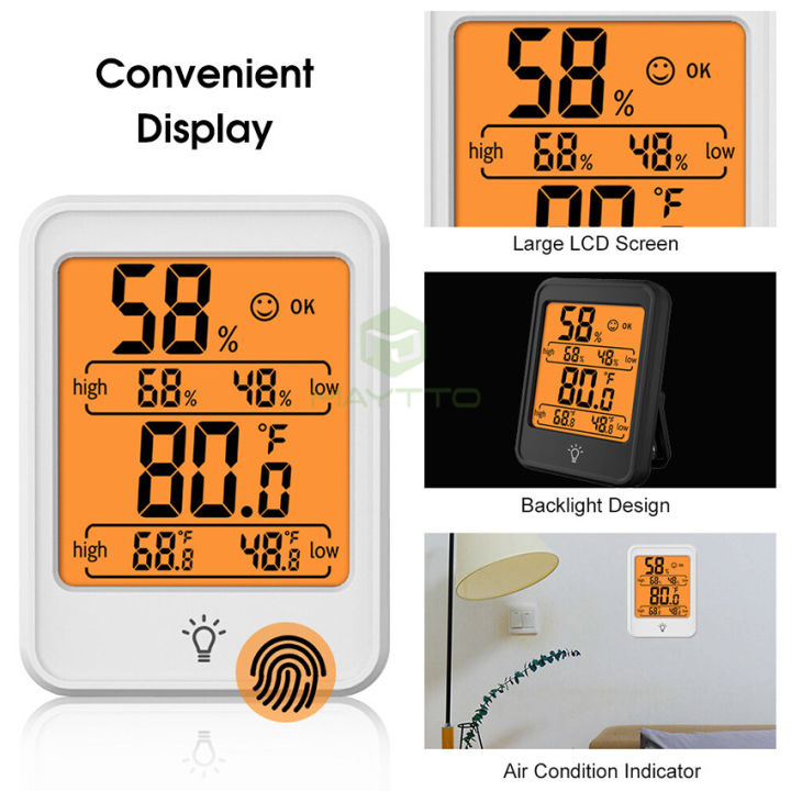 MAYTTO%20Digital%20Thermometer%20Backlight%20Multi-function%20Indoor%20Room%20LCD%20Electronic%20Temperature%20Humidity%20Meter%20Digital%20Thermometer%20Hygrometer%20Weather%20Station%20Alarm%20Clock%20-%20Image%203