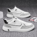 Summer men's shoes2023New Versatile Casual Sneakers Height Increasing White Shoes Hong Kong Style Clunky SneakersinsTrendy Shoes.