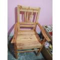 Khandani with handle chair 21/20 41 inches height. 