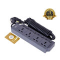 Multiplug Heavy Duty 4 Output Model MTS-2040 - Versatile Power Strip with 4 Sockets for Enhanced Connectivity and Durability. 