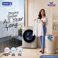 WALTON Front Load Washer and Dryer Combo (12 kg) WWM-AFC12M with Free Delivery.