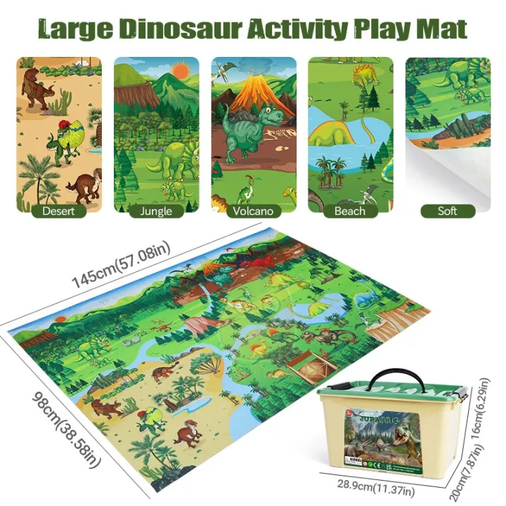 Dinosaur%20Toy%20Simulation%20Animals%20Tyrannosaurus%20Rex%20Figures%20Model%20Play%20Mat%20Set%20Early%20Learning%20Educational%20Toys%20For%20Boy%20Girl%20Gifts%20-%20Image%206