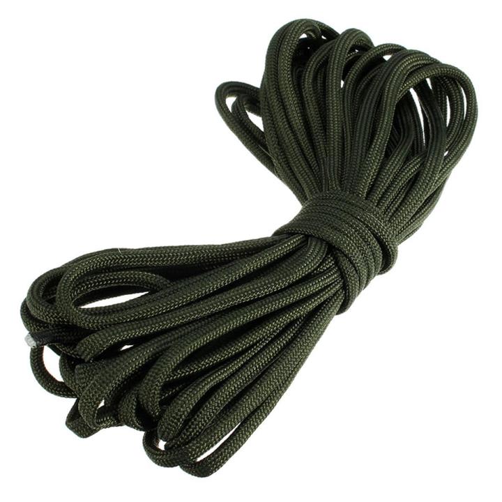 7 Rope Paracord Parachute Rope Resistant Camping Survival Color: army ...
