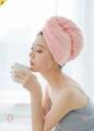 Dry Hair Cap Magic Super Absorbent Microfiber Dry Towel Wrap Towel Shower Cap Dry Towel for Woman. 