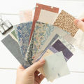RHS Online 60PCS Background Base Paper Basic Material Memo Pad Paper Literary Mail Card Journal Planner Diary Scrapbooking.
