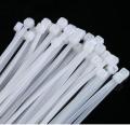 Cable Tie - 8 inch white (5x100 pcs). 