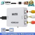 Hdmi to AV converter - White - Hdmi Cable. 