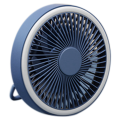 USB Rechargeable Fan Wireless Remote Control Outdoor Camping Tent Portable Ceiling Fan Desktop Dormitory Mini Wall Fan.