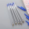 6/11 Pcs 1.0mm Ballpoint Pens Blue Black Plastic Ball Point Pens Student Gift School Office Supplies Long Lasting Smooth Writing. 