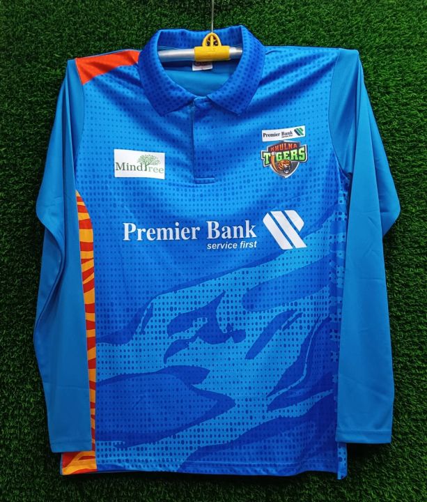 Khulna Tigers Full Sleeve BPL Jersey T-shirt 2024/jersey 502