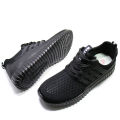 Warrior Breathable Flyknit Breathable Casual Men's Lace-up Couples Mesh Shoes Casual Sneaker 3385. 