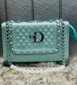 Premium Quality PU Leather Fashionable Shoulder Bag for Women (9.5x6x3inc).