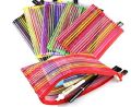 Net Pencil Bag / Pencil & Pen Bag For Office School Home & Multipurpose Use 2,3&6 pcs package. 