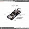 Lithium Battery Quick Charging Module IP2312 3A Type-C – Fast Charger for 18650 & Polymer Batteries. 