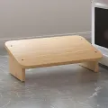 Laavish Foot Rest for Work Station wooden seating stool.