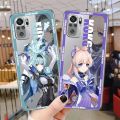 Genshin Impact Eula Kokomi Case for Xiaomi Redmi Note 12 11 10 9 8 Pro 9S K40 8T 7 12C 10C 10 9 9C 9A 11T Soft Shell Phone Cover. 