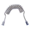 1.5M/2M Spring Shower Nozzle Sprinkler Hose Soft Hoses Flexible Telescopic Tube Toilet Bidet Spray Pipe. 