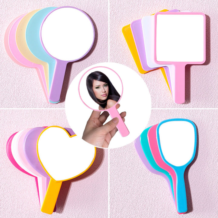 Vanity%20Mirror%20with%20Handle%20Hand%20Mirror%20SPA%20Salon%20Compact%20Mirrors%20Cosmetic%20Mirror%20for%20Women%20Handheld%20Makeup%20Mirror%20Square%20Makeup%20-%20Image%202