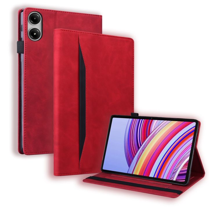 Splicing Shockproof Leather Tablet Case For Xiaomi Redmi Pad Pro 12.1