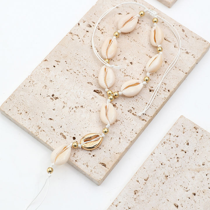 Summer%20beach%20style%20anklet%20chain,%20beaded%20shell%20anklet,%20ethnic%20style%20hand-woven%20rope%20shell%20anklet%20for%20women%20-%20Image%203