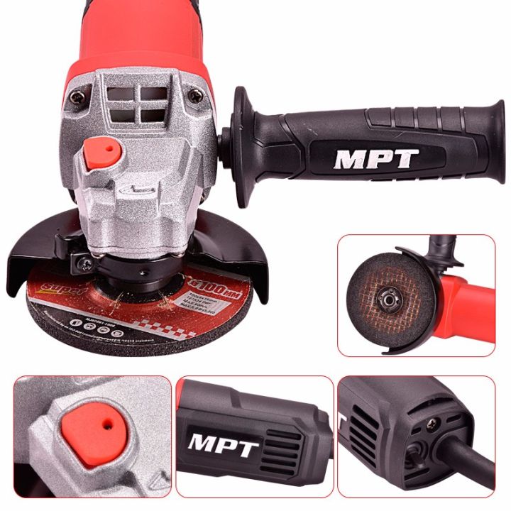MPT%204"%20Angle%20Grinder%20800W%20100mm%20Electric,%20Slim%20Body%20Angle%20Grinder%20Corded%20Electric%20Power%20Tools%20MAG8008R%20-%20Kings%20Trading%20-%20Image%204