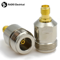 Paging System Cable, Mobile Communication i-Fi Female RF Coaxial Adaptable N Female to RP-SMA Adapter Test Converter for W, Wireless Data,. 