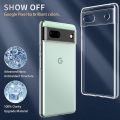 Anti Yellow Unique Case For Google Pixel 7, Pixel 7A, Pixel 7 Pro, Clear Hard Transparent Phone Back Cover. 
