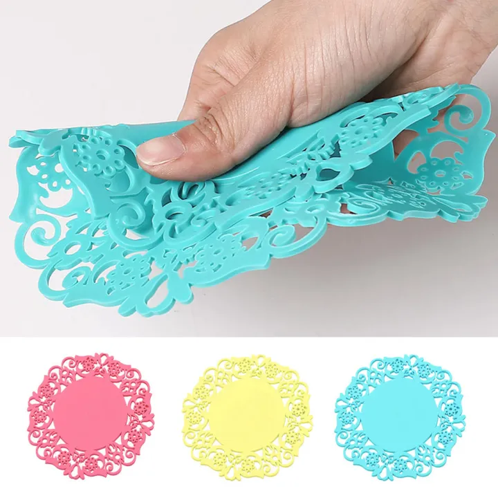 6Pcs%20Silicone%20Table%20Heat%20Resistant%20Mat%20Dish%20Coaster%20Drink%20Placemat%20Mat%20-%20Image%202