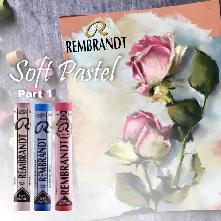REMBRANDT SOFT PASTEL VERDE PERM. CH. 618.9 - Ditta G.Poggi
