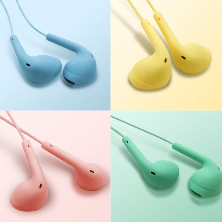 U19%20Macaron%20Color%203.5mm%20HIFI%20In-ear%20Earphone%20Universal%20Headset%20Headphone%20with%201.2m%20-%20Image%202