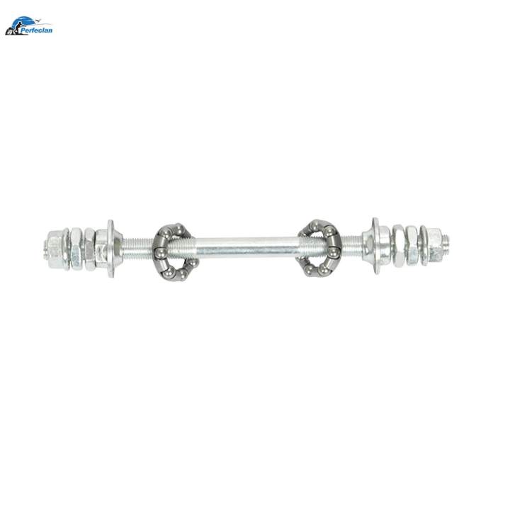 Bike Front and Rear Axle Bearings Wheel Hub Axle for Road Bikes Fittings rear axle